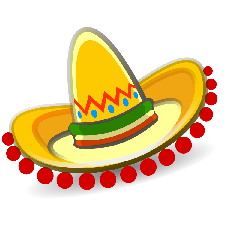Sombrero And Maracas | Free Download Clip Art | Free Clip Art | on ...