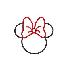 Mickey mouse head shadow clipart snowflake