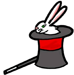Magician Hat And Wand Clipart