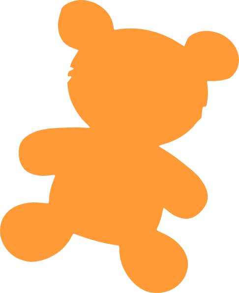 60+ Teddy Bear Silhouette Clip Art