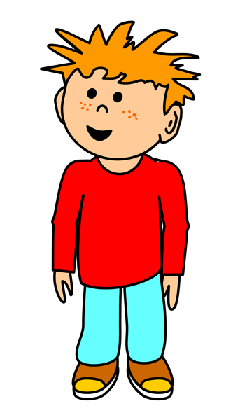 Young Boy Clipart