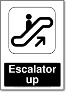 Escalator Up Symbol - ClipArt Best