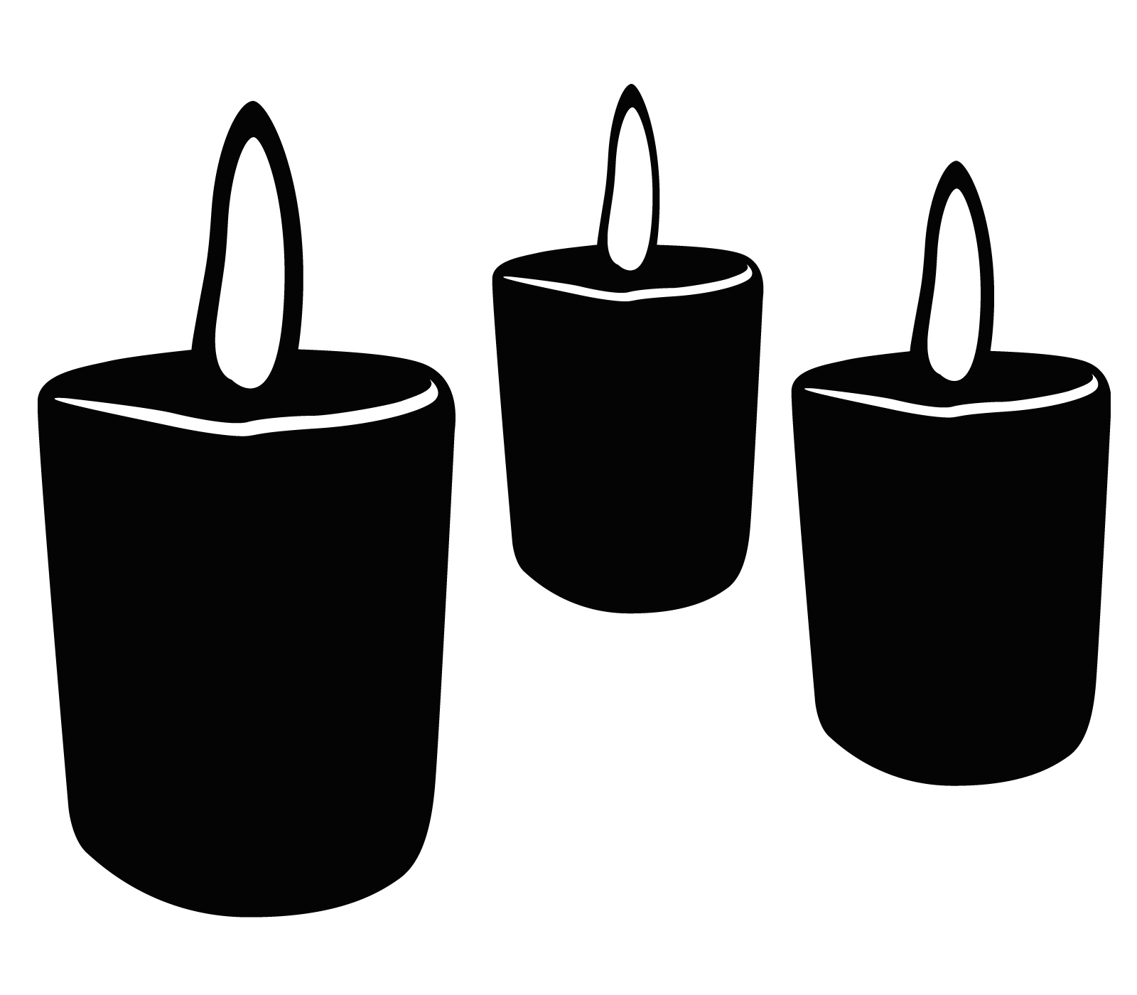 Free Advent Candle Clip Art