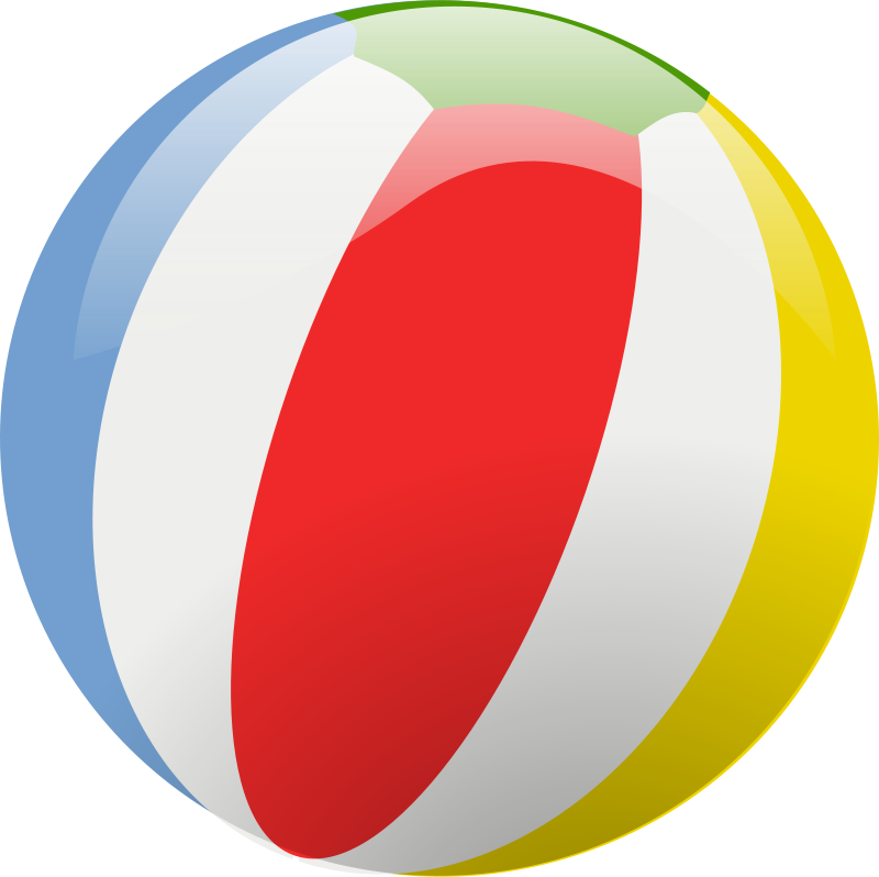 Clipart - beach ball