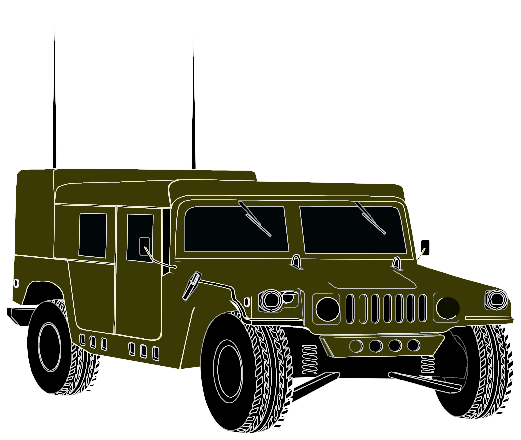clipart of military vehicles - photo #16