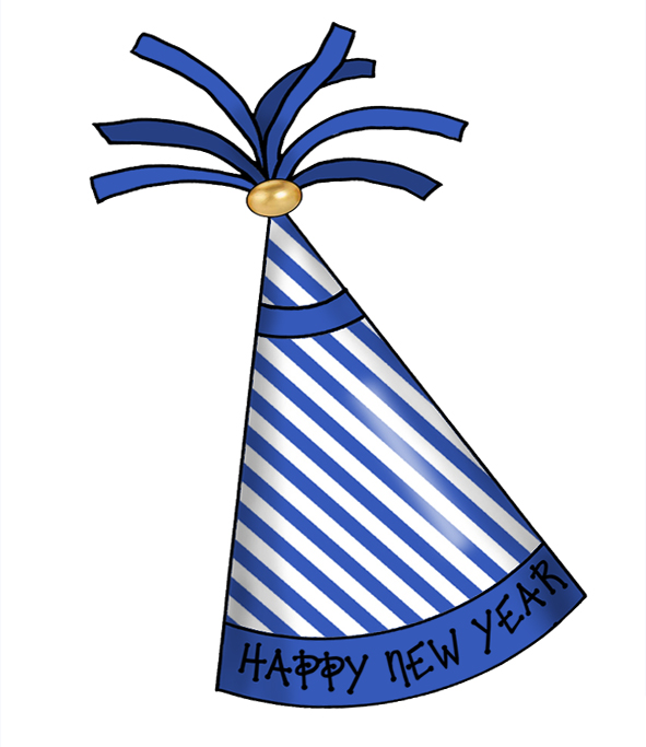 new years top hat clipart - photo #22