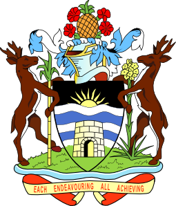 Coat Of Arms Of Antigua And Barbuda clip art - vector clip art ...