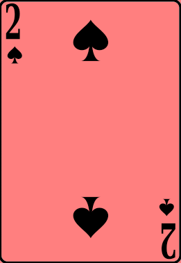 Two / 2 of Spades Clipart Picture, Two / 2 of Spades Gif, Png ...