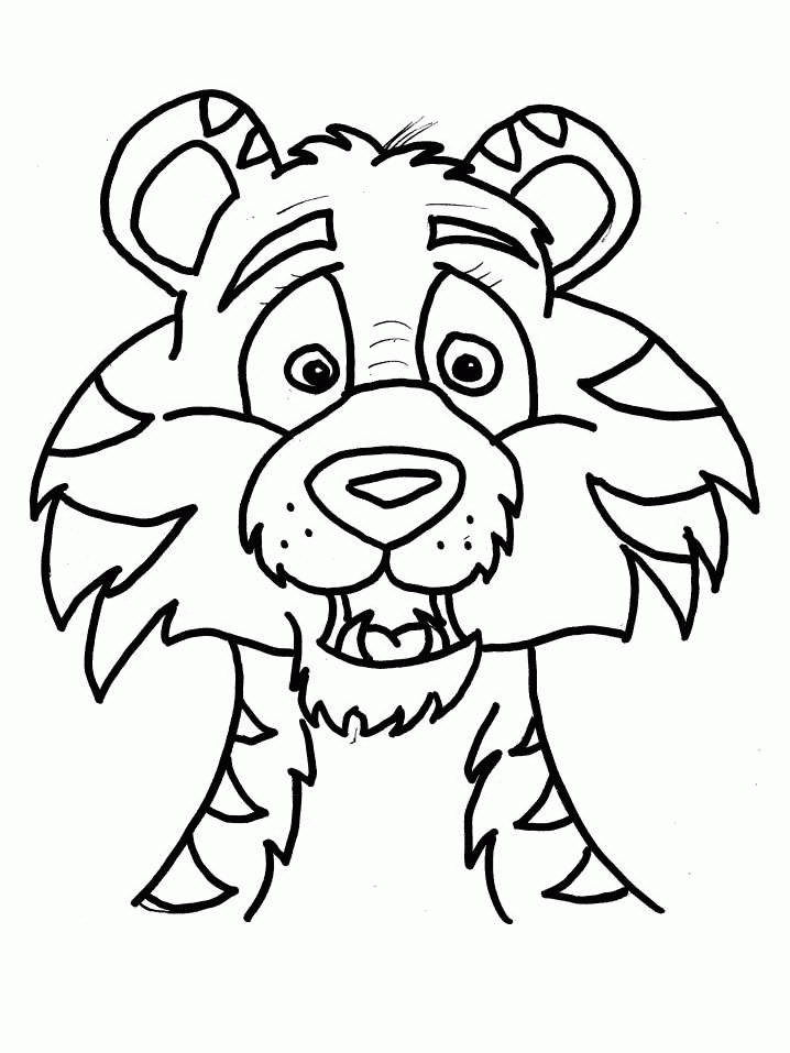 Coloring Page - Tiger animal coloring pages 9
