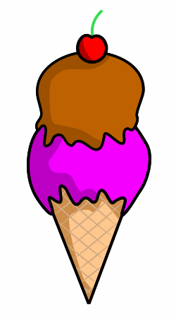 Drawing a cartoon ice cream cone - ClipArt Best - ClipArt Best