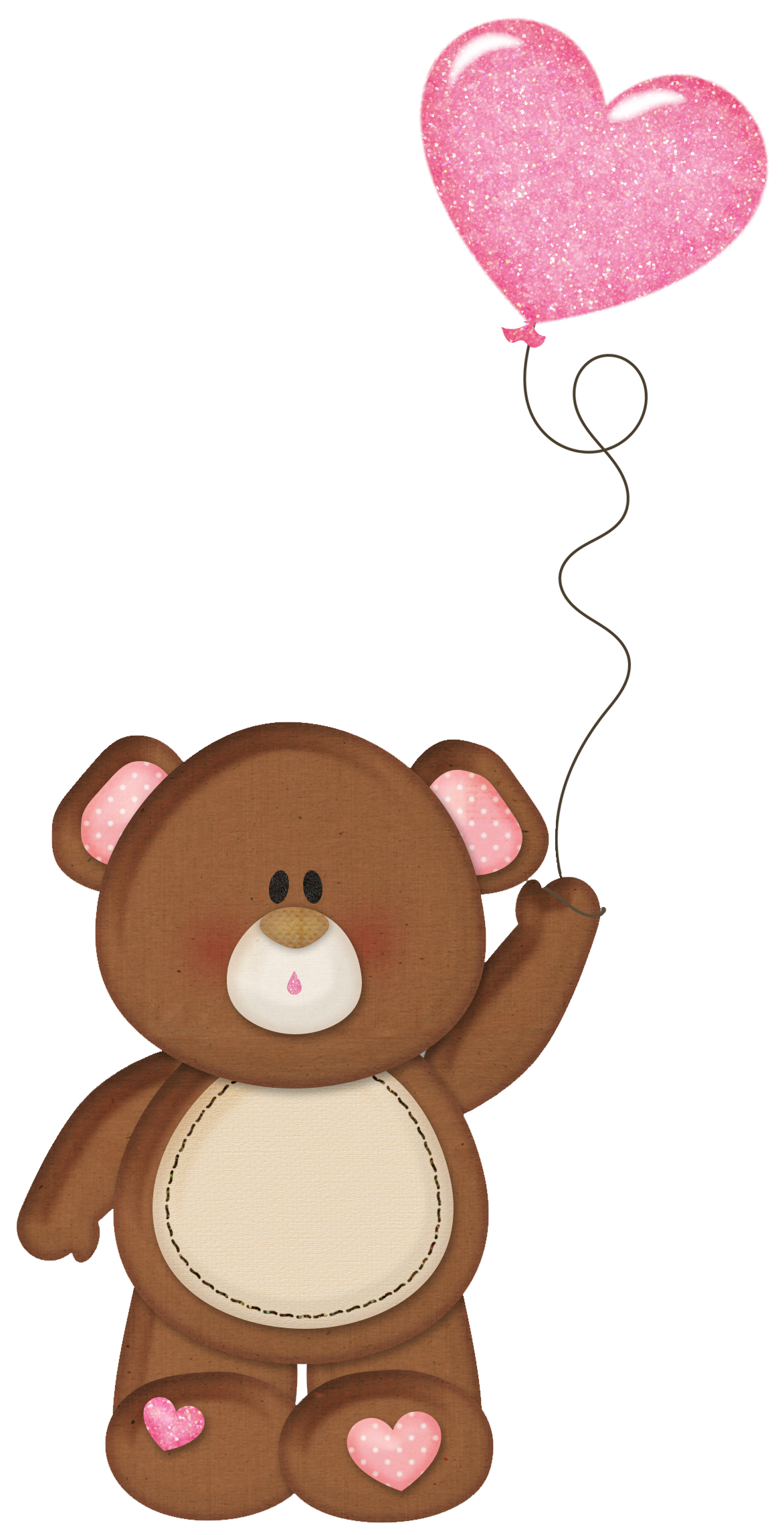 clipart teddy bear with heart - photo #12