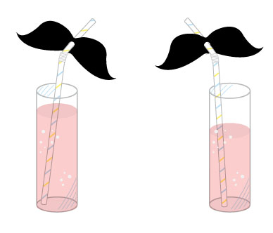 How-Tuesday: Mustache Drink Topper | The Etsy Blog