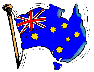 Australian Flag Stencil Two Size Choices