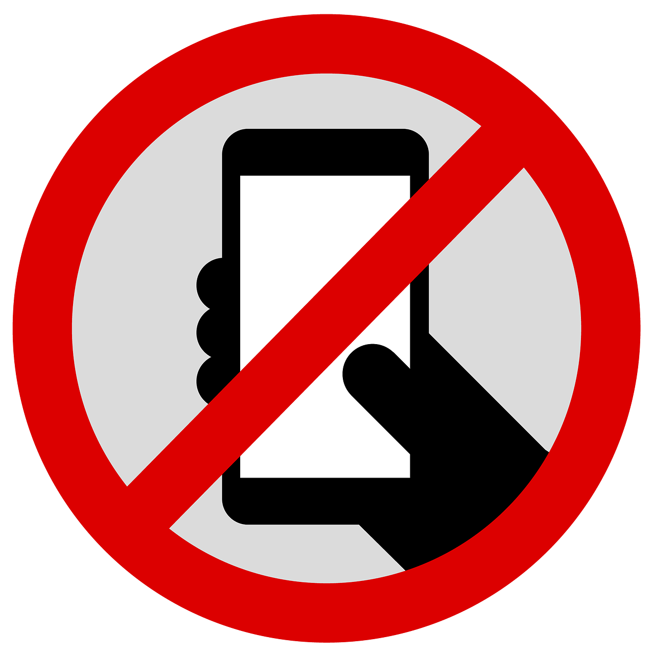 no phone clipart - photo #4