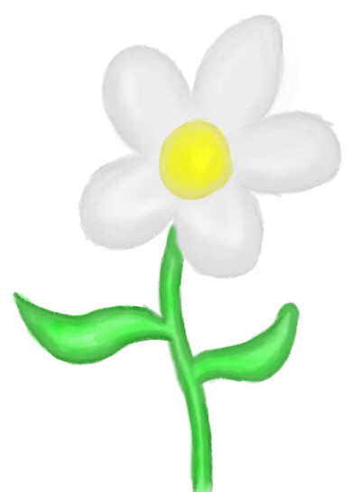 Creating a smooth flower outline