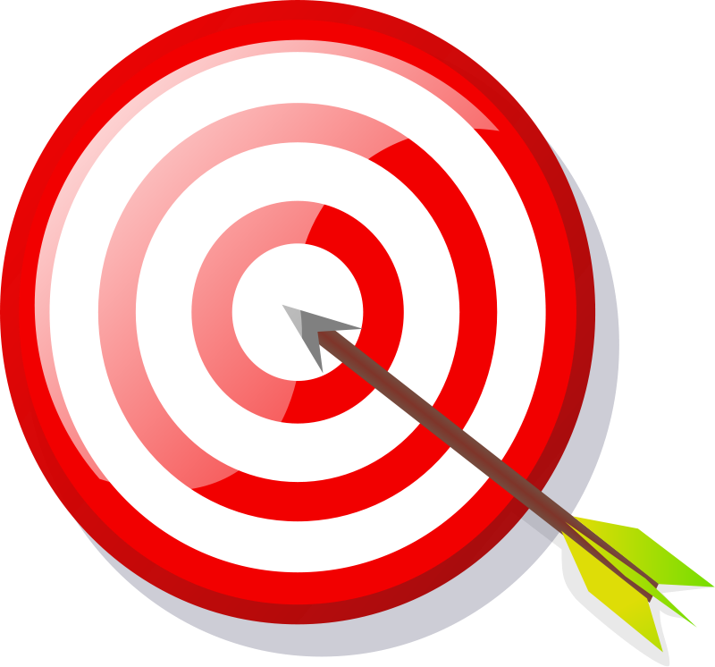 Clipart Image Archery Target With Arrows