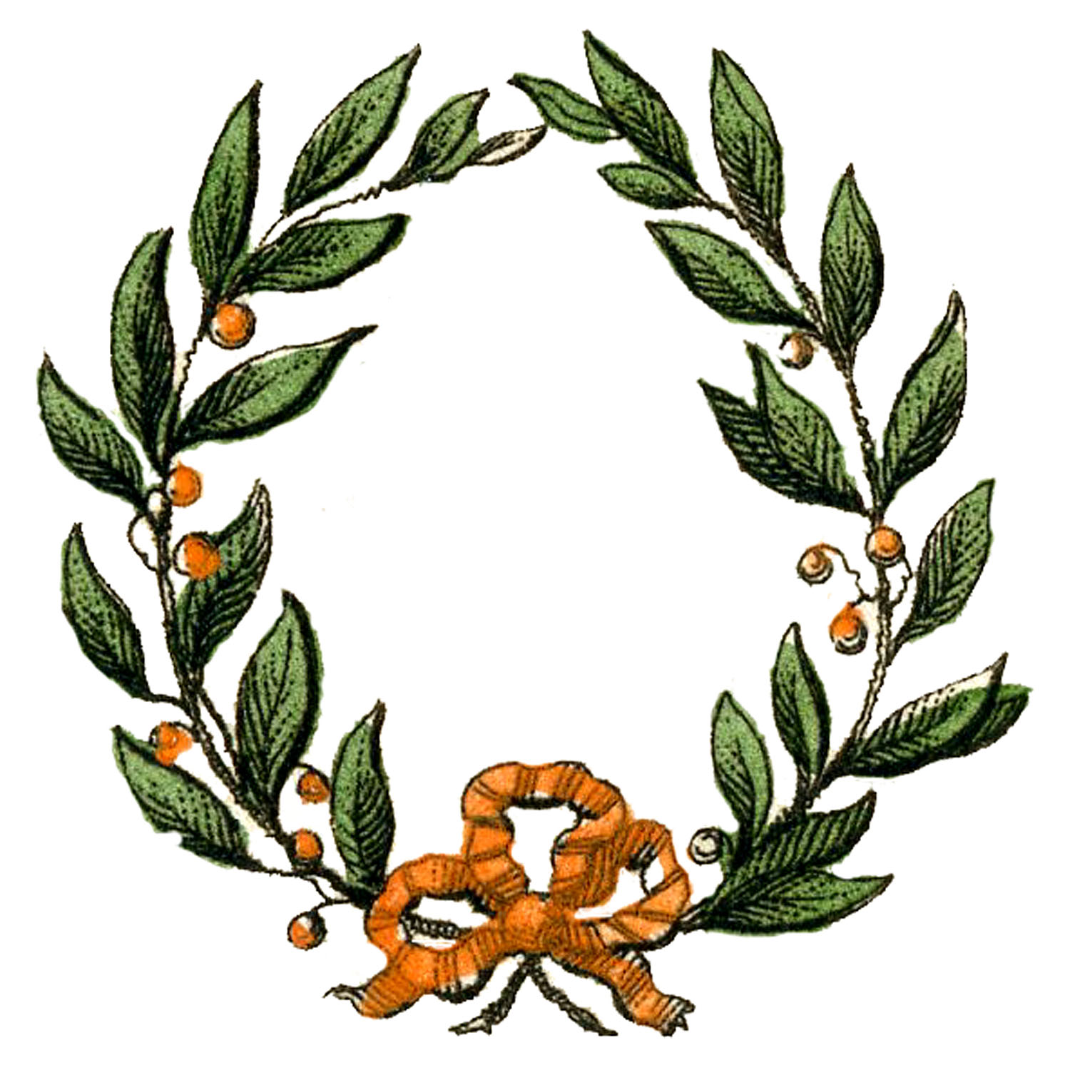 Wreath Of Laurel - ClipArt Best