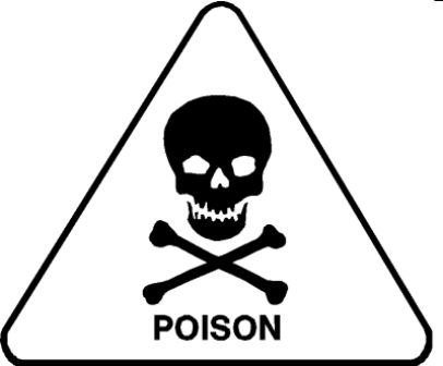 Logos For > Poison Sign Black And White