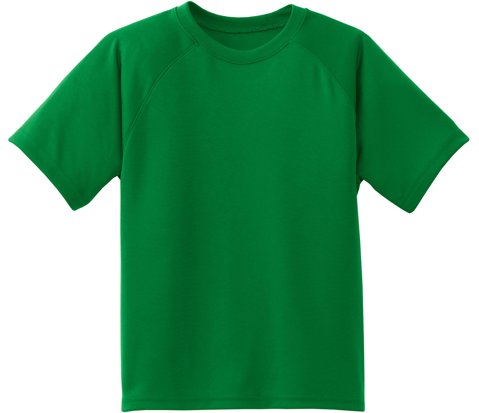 Green tee shirt clipart