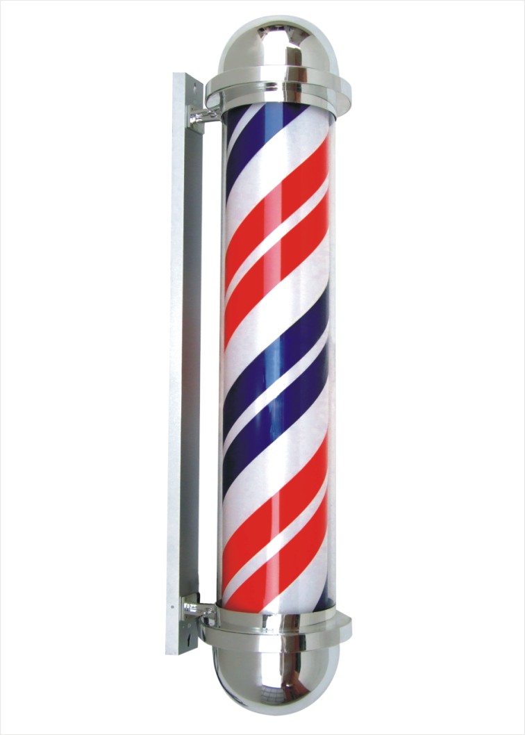 Image of Barber Pole Clipart #4036, Of Barber Poles - Clipartoons