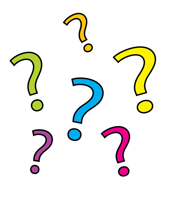 Picture of a question mark in clipart