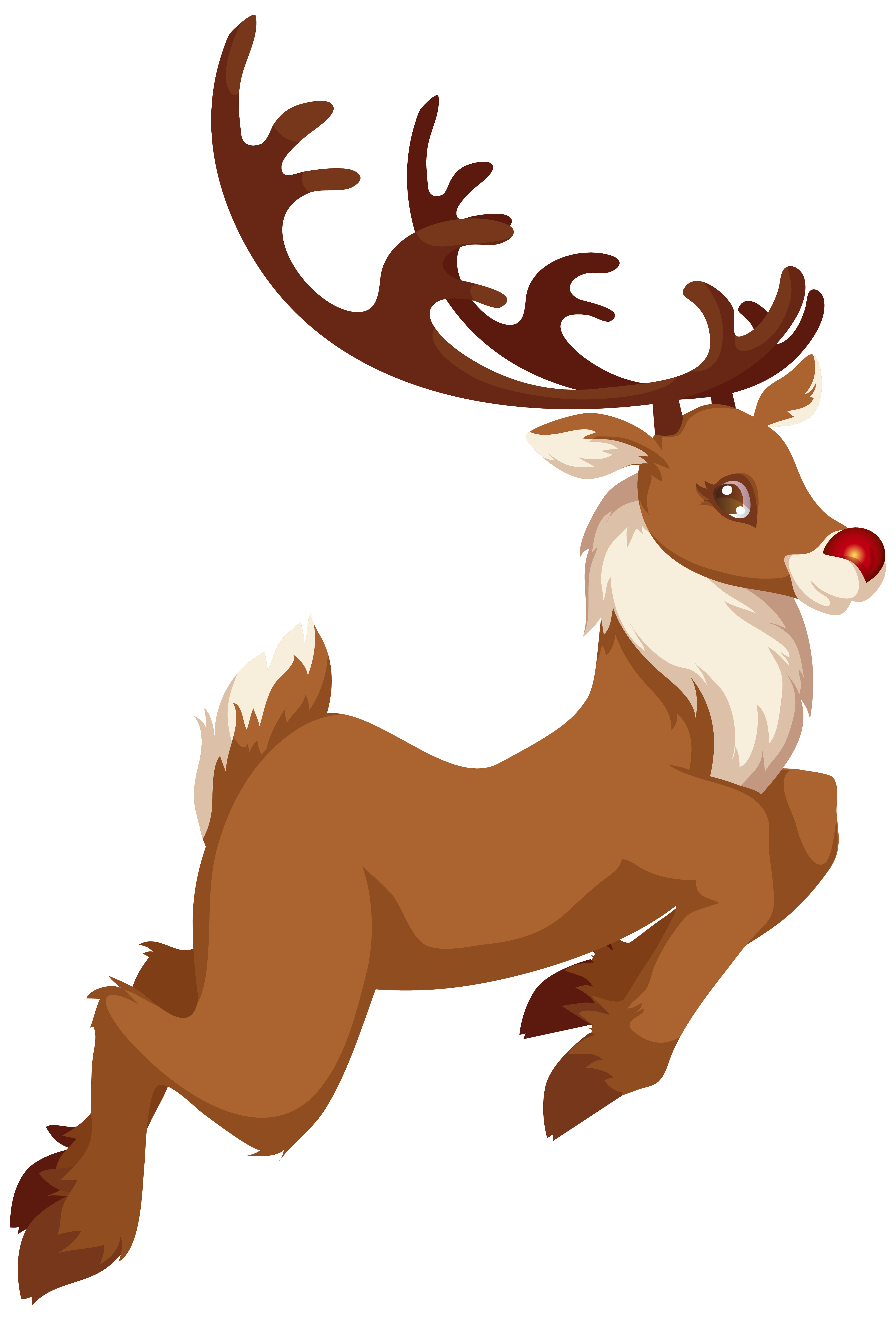 Christmas Rudolph PNG Clip Art Image