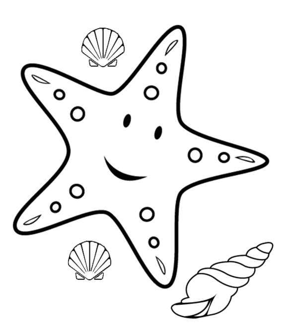 Starfish clip art