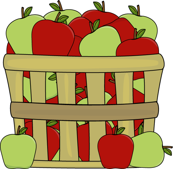 Apple Basket Clipart - Free Clipart Images