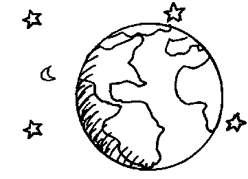 Earth Day Clipart Black And White - Free Clipart ...