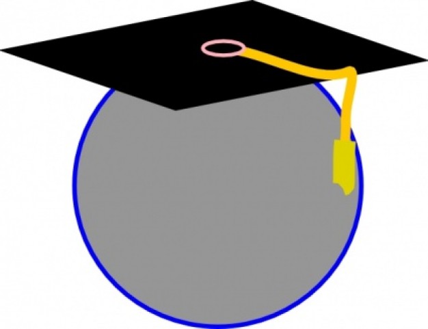 Graduate Icon clip art | Download free Vector