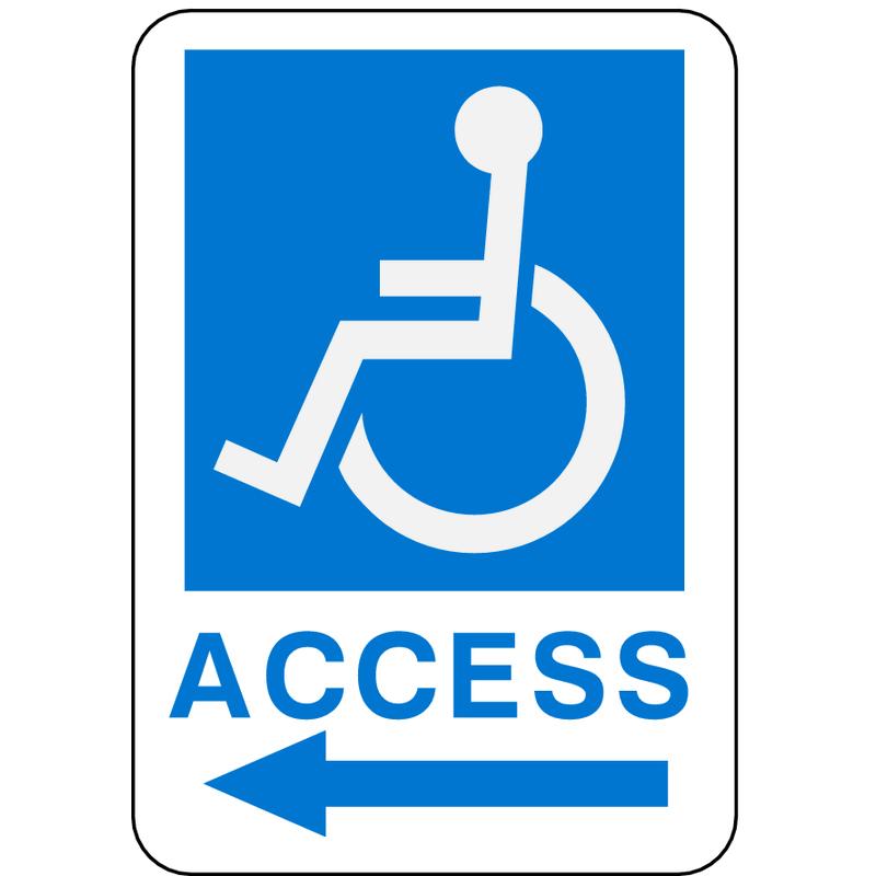 Disabled Access With Left Arrow