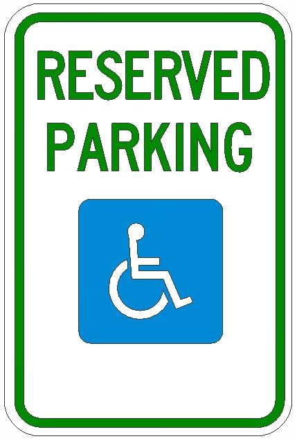 A Better Way to Make Handicap Parking Bollard Signs