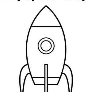 very tall rocket ship coloring page: very-tall-rocket-ship ...