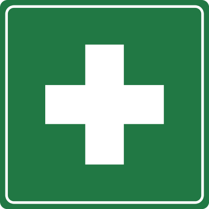 First Aid Sign