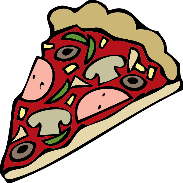 476 views Pizza Slice Clip Art - vector clip art online ...
