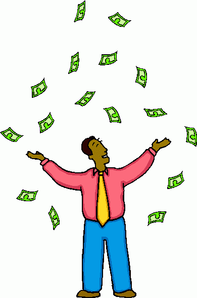 clipart of money falling - photo #5