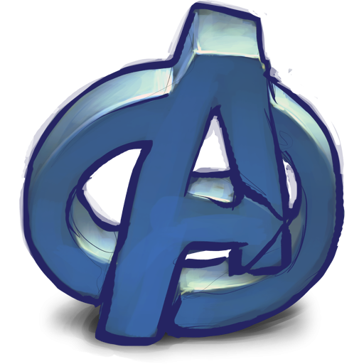 The Avengers Logo Icon, PNG ClipArt Image