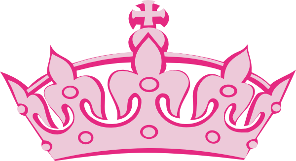 Pink Tiara clip art - vector clip art online, royalty free ...