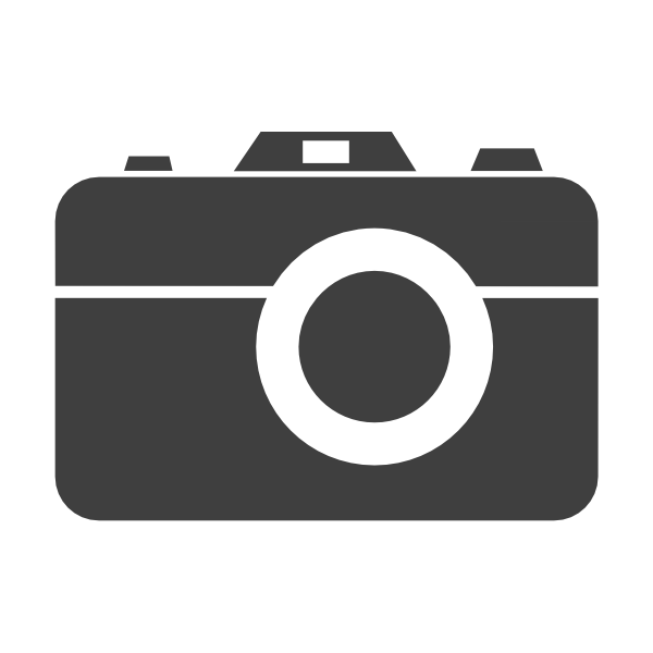 Grey Camera Icon clip art - vector clip art online, royalty free ...