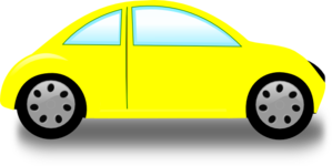 Yellow Car Clip Art - vector clip art online, royalty ...
