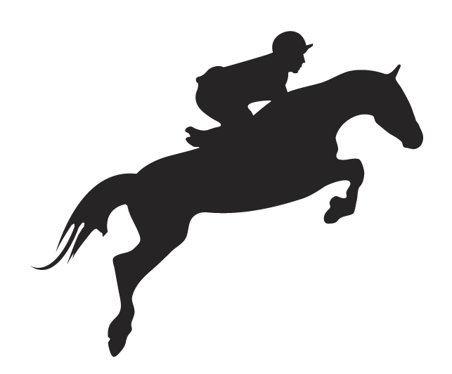 free clip art horse and rider silhouette - photo #14