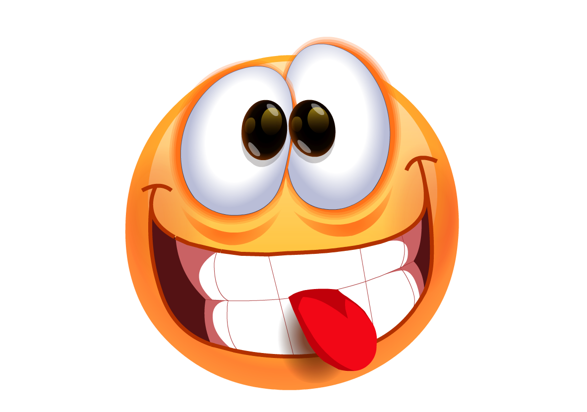 4 funny smileys. Free cliparts that you can download to you computer and use in your designs.