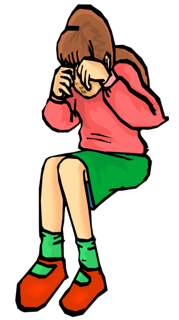 free clipart of girl crying - photo #6