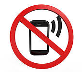 No Cell Phone Sign - Free Clipart Images