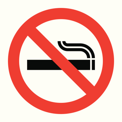 No Smoking Sign Clip Art, Vector Images & Illustrations