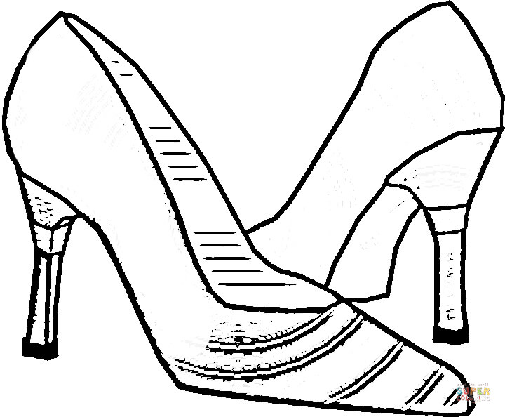 Dutch Clogs coloring page | Free Printable Coloring Pages