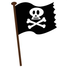 Kid pirate flag clipart