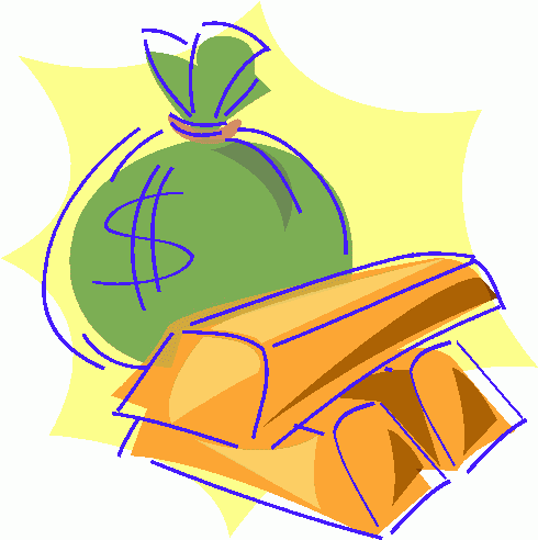 Clip Art Money Bag