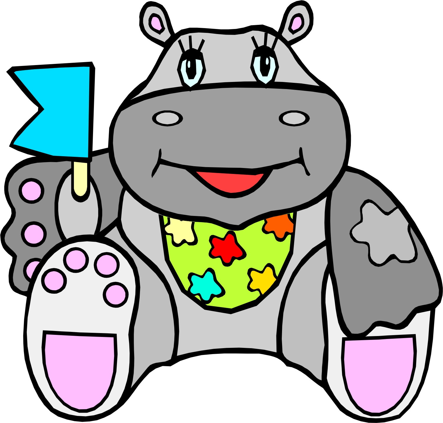 Hippo Cartoon Gif | Images Guru