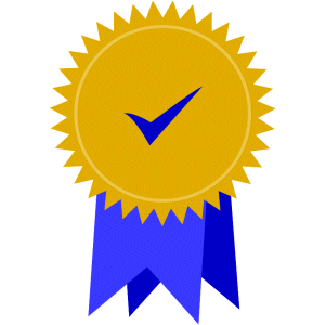 Congratulations Award Certificate Clipart